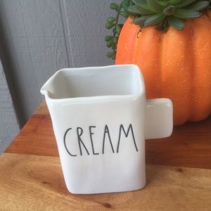 Rae Dunn CREAM Container NEW